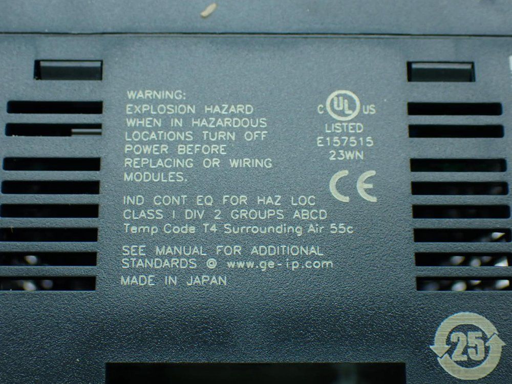 Ge Versamax Micro Plc 8-point Expansion Dc\dc\dc Escp - Ic200uec008-b