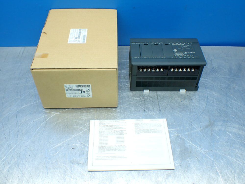 Ge Versamax Micro Plc 20-point Dc\dc\dc Escp - Ic200udd020-cf