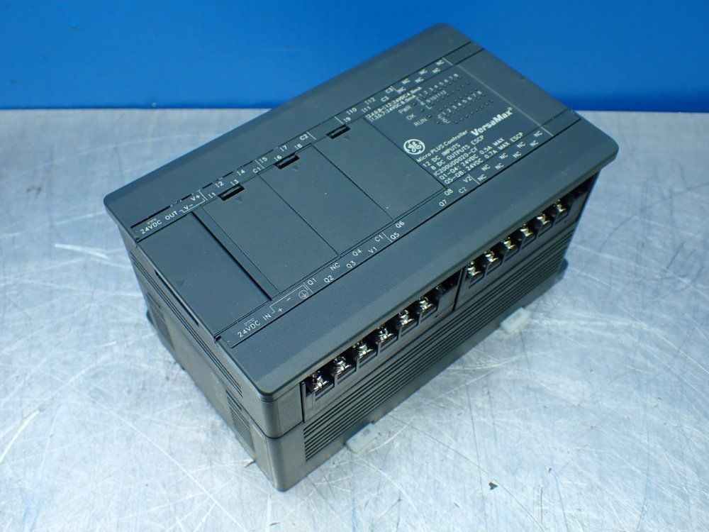 Ge Versamax Micro Plc 20-point Dc\dc\dc Escp - Ic200udd020-cf