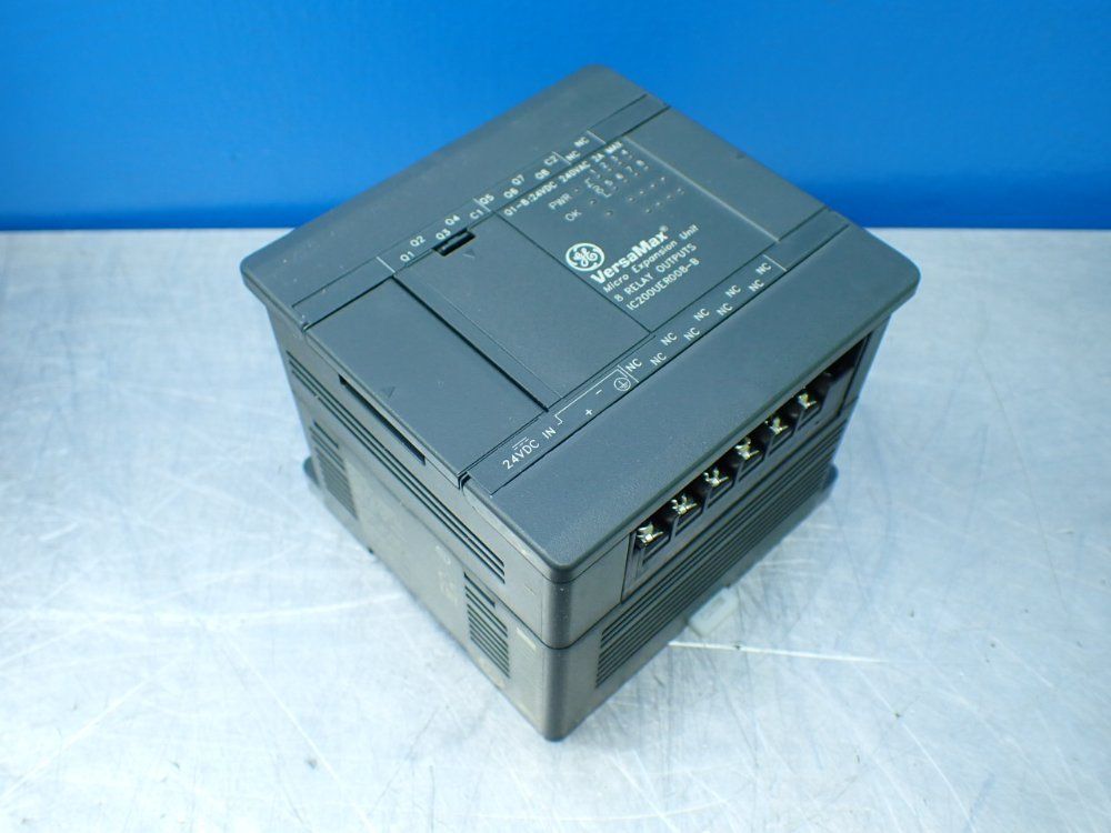 Ge Versamax Micro Plc 8-point Expansion Dc\relay - Ic200uer008-b