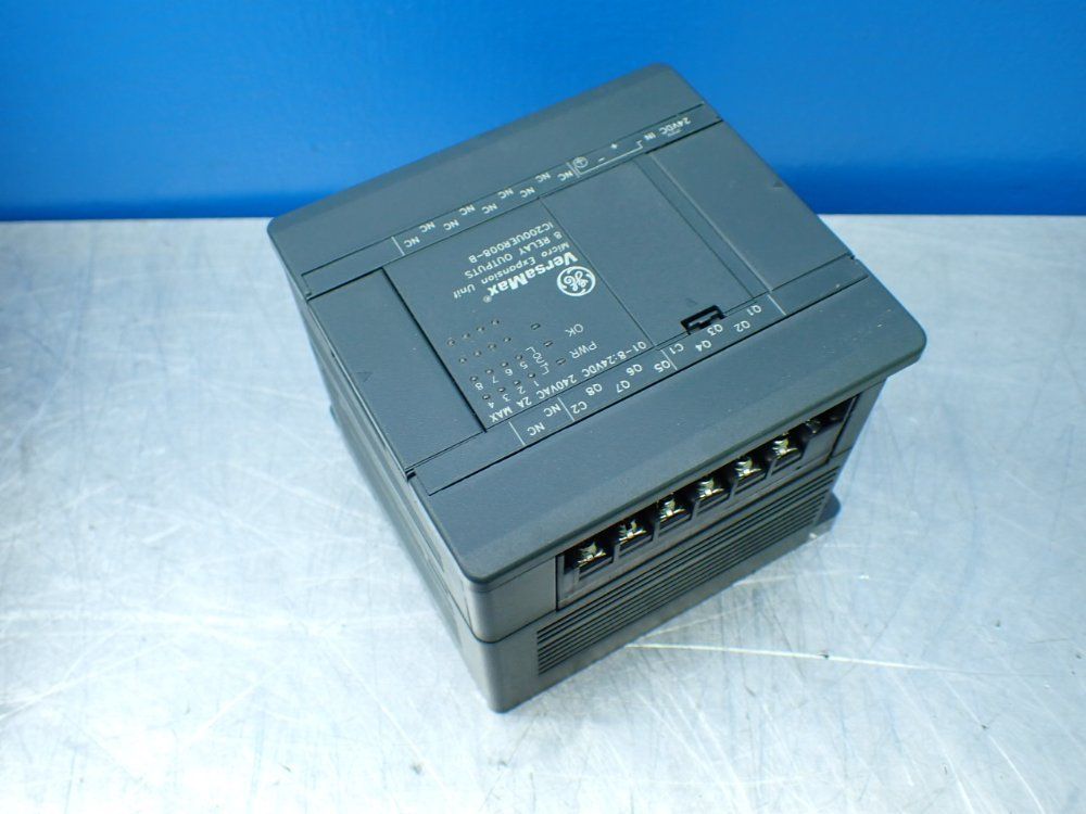 Ge Versamax Micro Plc 8-point Expansion Dc\relay - Ic200uer008-b
