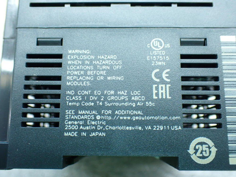 Ge Versamax Micro Plc 16-point Expansion Dc\dc - Ic200ueo116-b