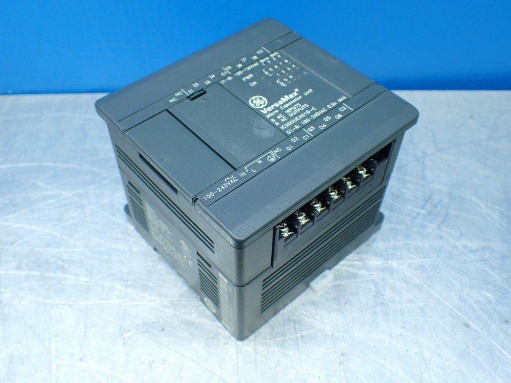 Ge Versamax Micro Plc 14-point Expansion Ac/ac/ac - Ic200uex010-c
