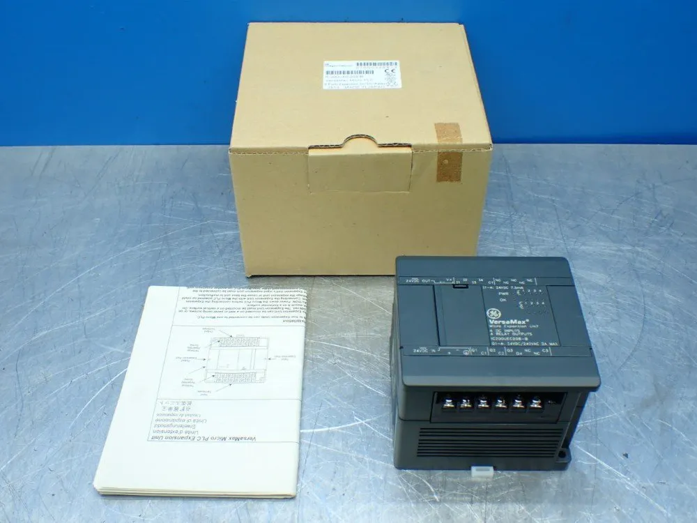 Ge Versamax Micro Plc 8-point Expansion Dc\dc - Ic200uec208-b