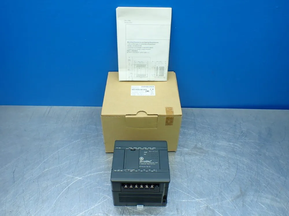 Ge Versamax Micro Plc 4 Rtd In/ac P/s - Ic200uex734-d
