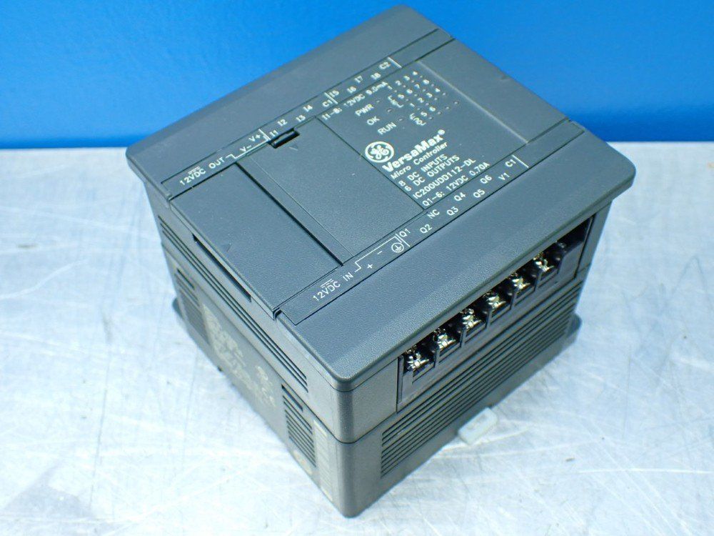 Ge Versamax Micro Plc 14-point Dc\dc\dc - Ic200udd112-dl