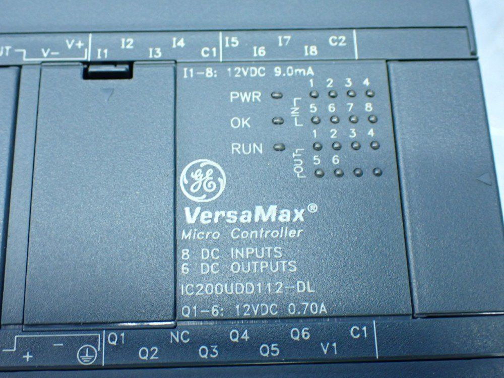 Ge Versamax Micro Plc 14-point Dc\dc\dc - Ic200udd112-dl
