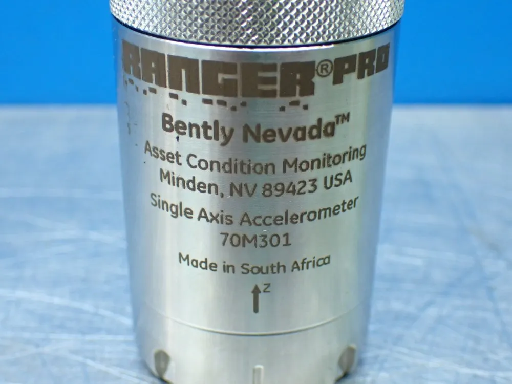 Bently Nevada Ranger Pro Single Axis Accelerometer - 70m301-07-01-00-01