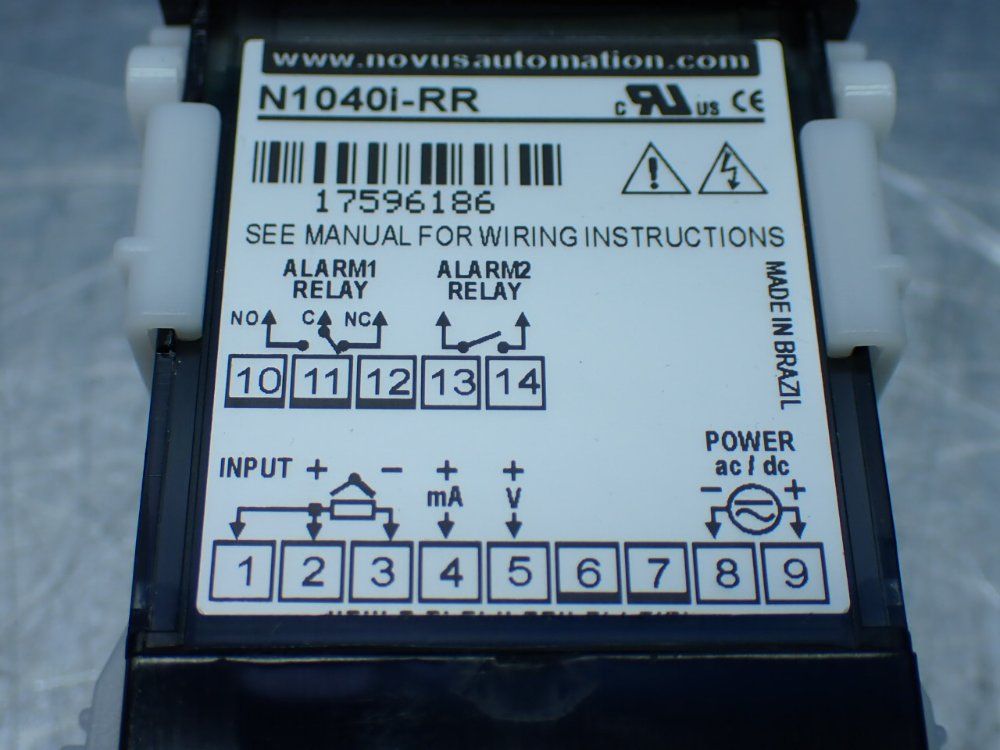 Novus Universal Indicator Panel Meter. - 8104220100