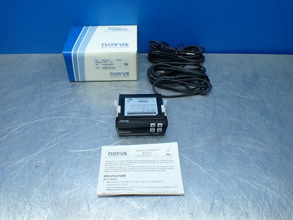 Novus Temperature/process Controller - 80322s3012