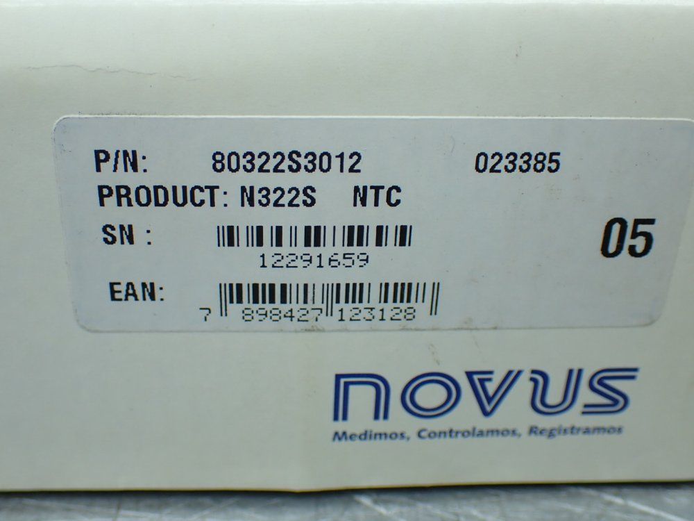 Novus Temperature/process Controller - 80322s3012