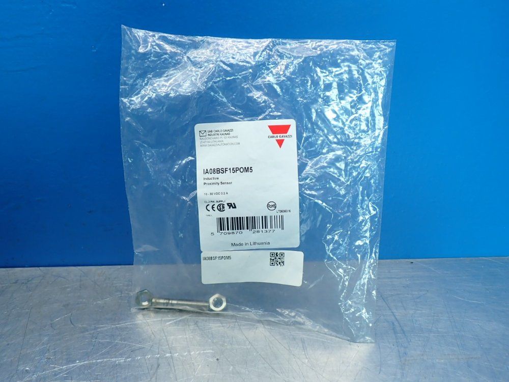 Carlo Gavazzi Inductive Proximity Sensor - Ia08bsf15pom5