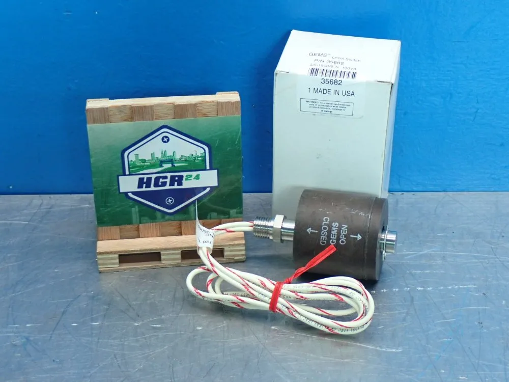 Gems Operating Pressure Max:150psi Single Point Level Float Switch Ls1900-series - 35682