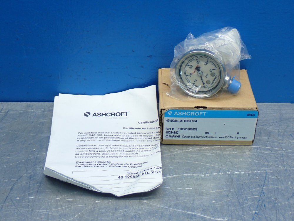 Ashcroft 0-60psi Digital Test Pressure Gauge - 888065386099