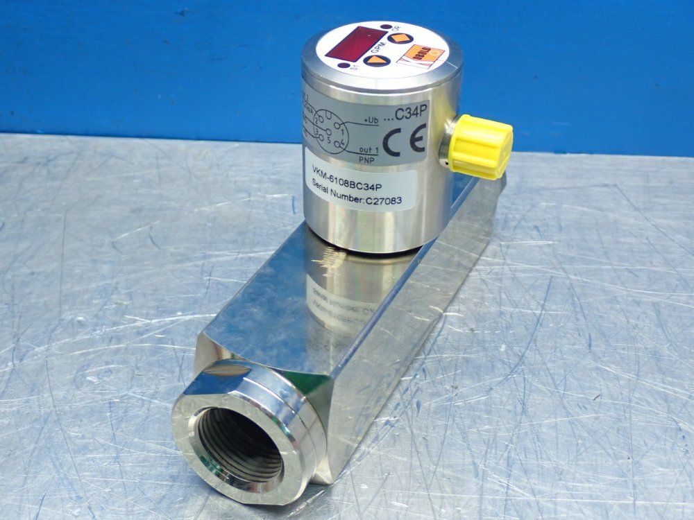 Kobold High Pressure Variable Area Flow Meter - Vkm-6108bc34p