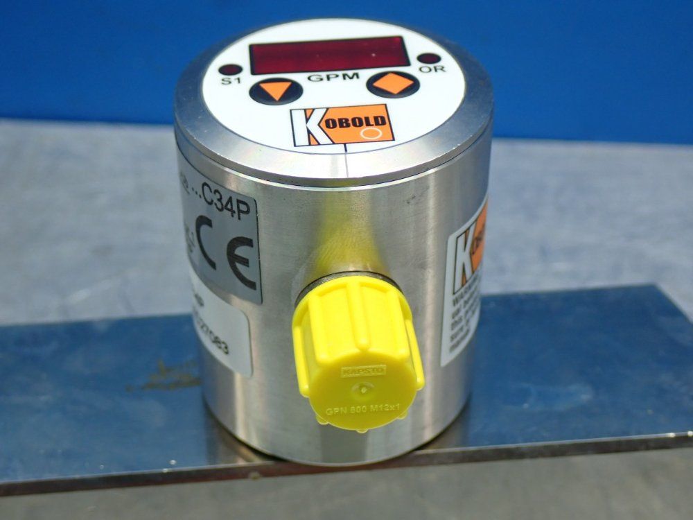 Kobold High Pressure Variable Area Flow Meter - Vkm-6108bc34p