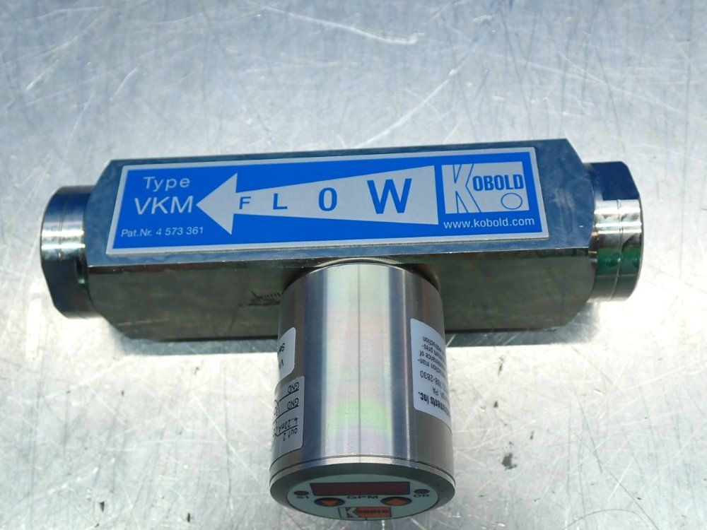 Kobold High Pressure Variable Area Flow Meter - Vkm-6108bc34p