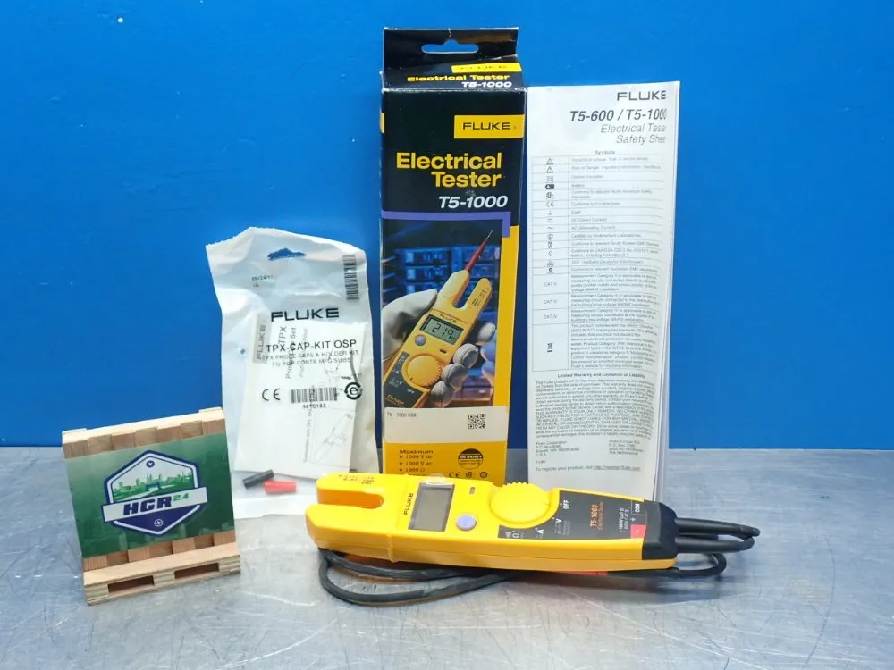 Fluke All-in-one Voltage / Continuity / Current Electrical Tester - T5-1000