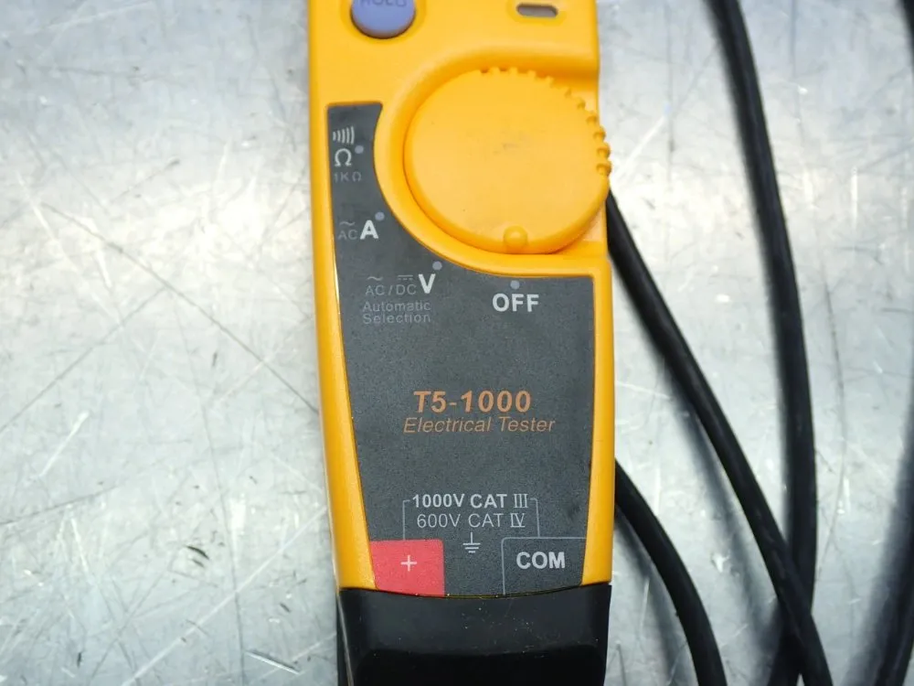 Fluke All-in-one Voltage / Continuity / Current Electrical Tester - T5-1000