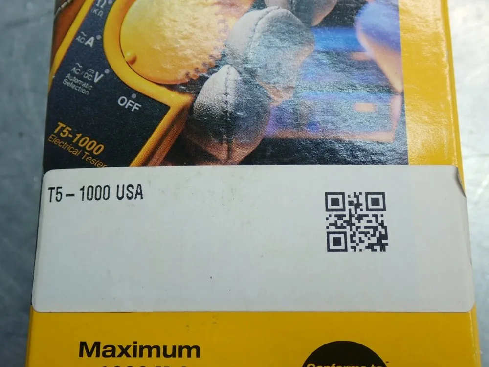 Fluke All-in-one Voltage / Continuity / Current Electrical Tester - T5-1000