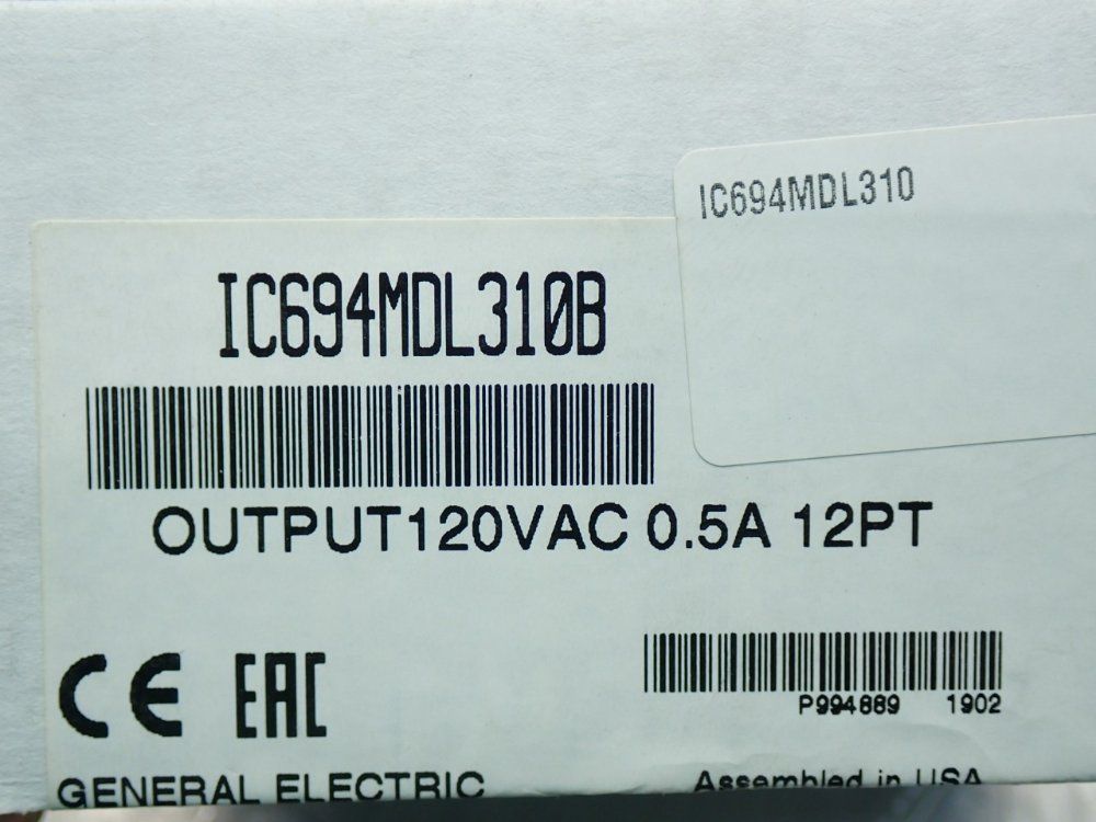 Ge Output Module - Ic694mdl310b
