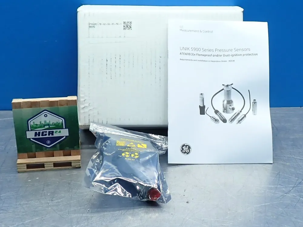 General Electric Unik Series-5900 Pressure Sensor - Ptx50r2-tb-a2-ca-h21-pa