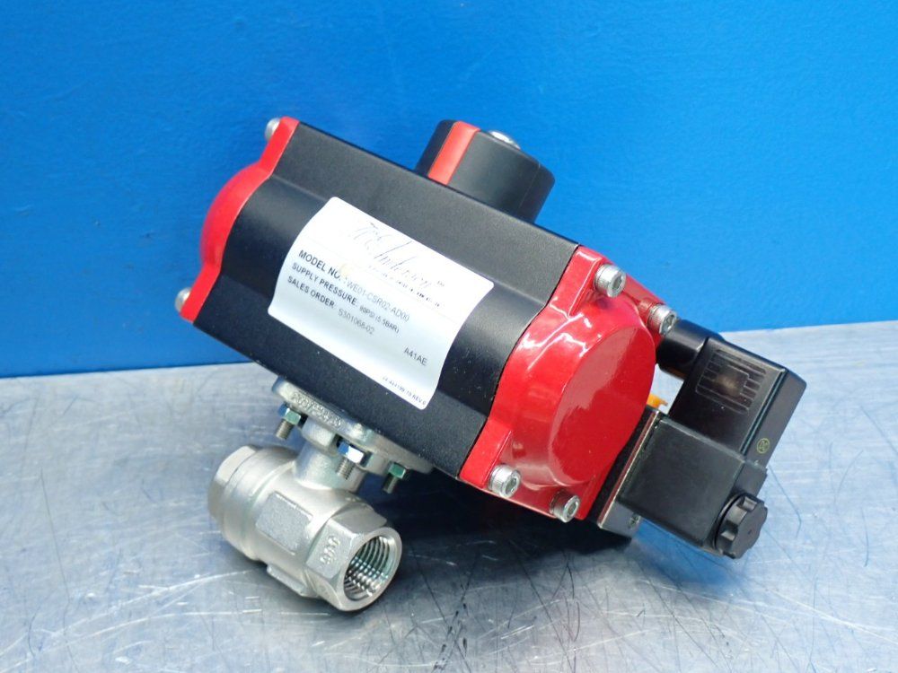 Anderson 80psi Double-acting 2-piece Npt Ball Valve Actuator - We01-csr02-ad00