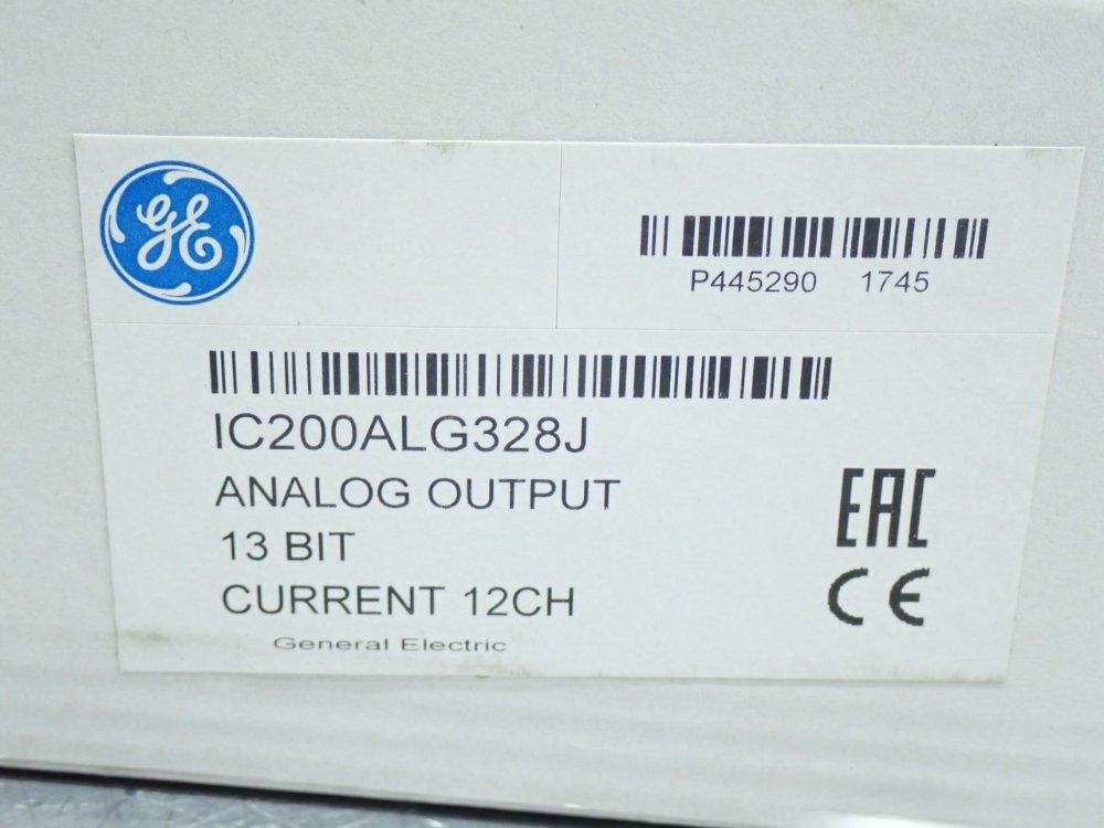 Ge Analog Output Module - Ic200alg328j
