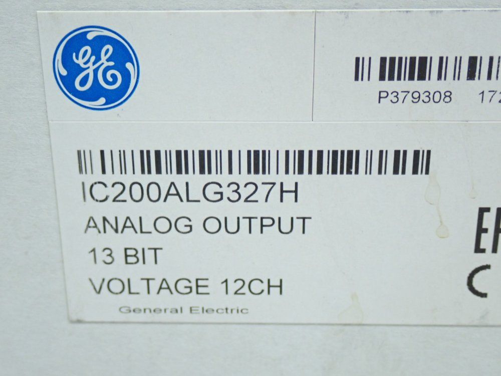General Electric Analog Output Module - Ic200alg327h