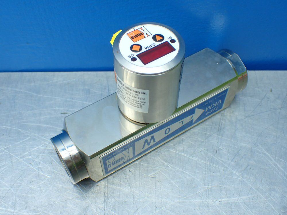 Kobold Variable Area Flow Meter. - Vkm-6108bc34p