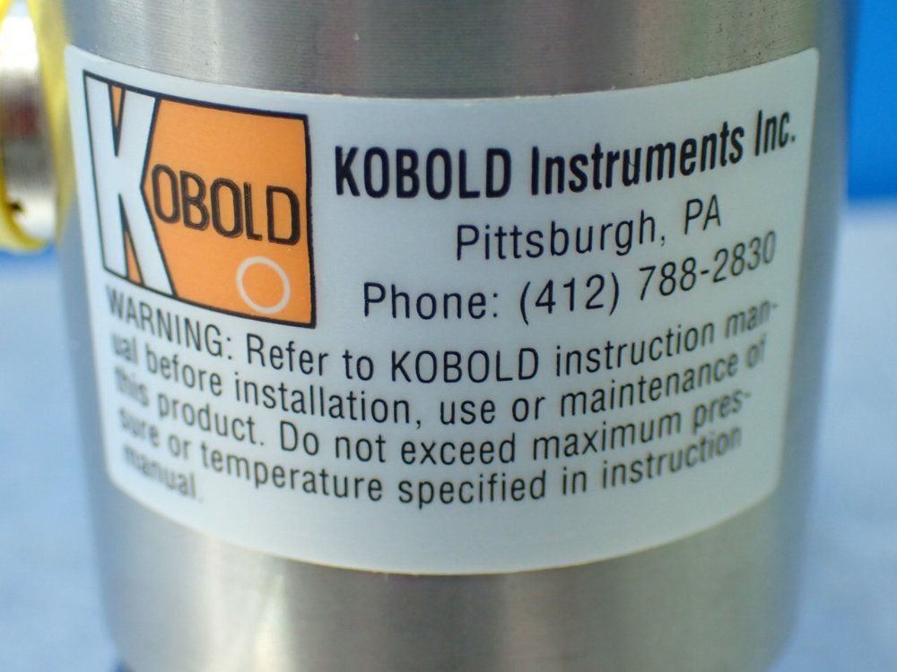 Kobold Variable Area Flow Meter. - Vkm-6108bc34p