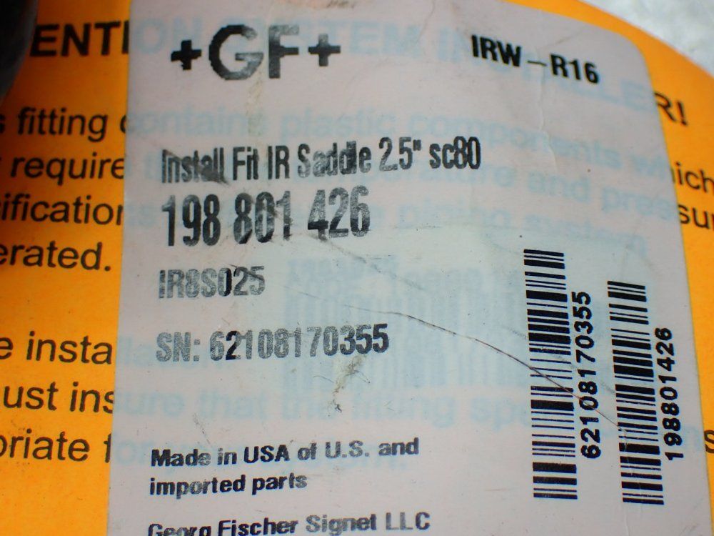 Gf 2.5" Iron Strap-on Saddle - 198801426