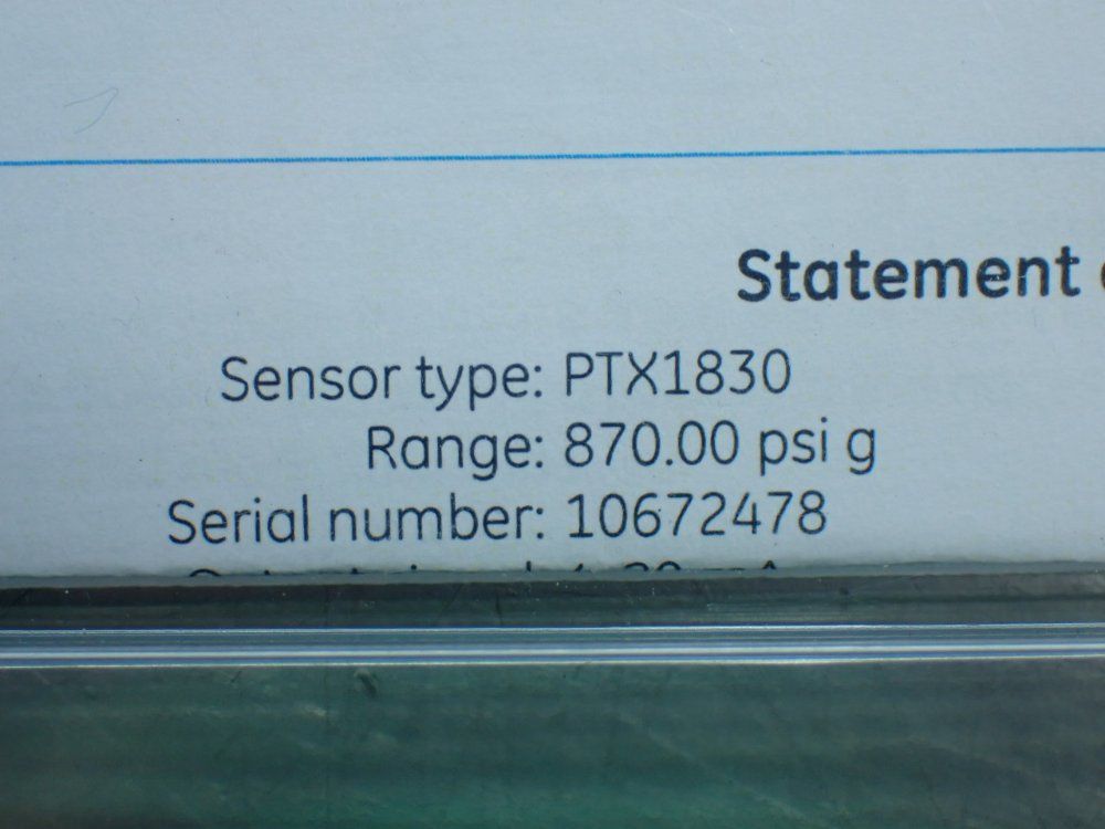 Ge Level Sensor. - Ptx1830