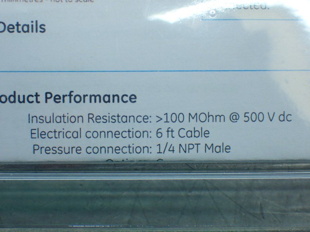 Ge Level Sensor. - Ptx1830