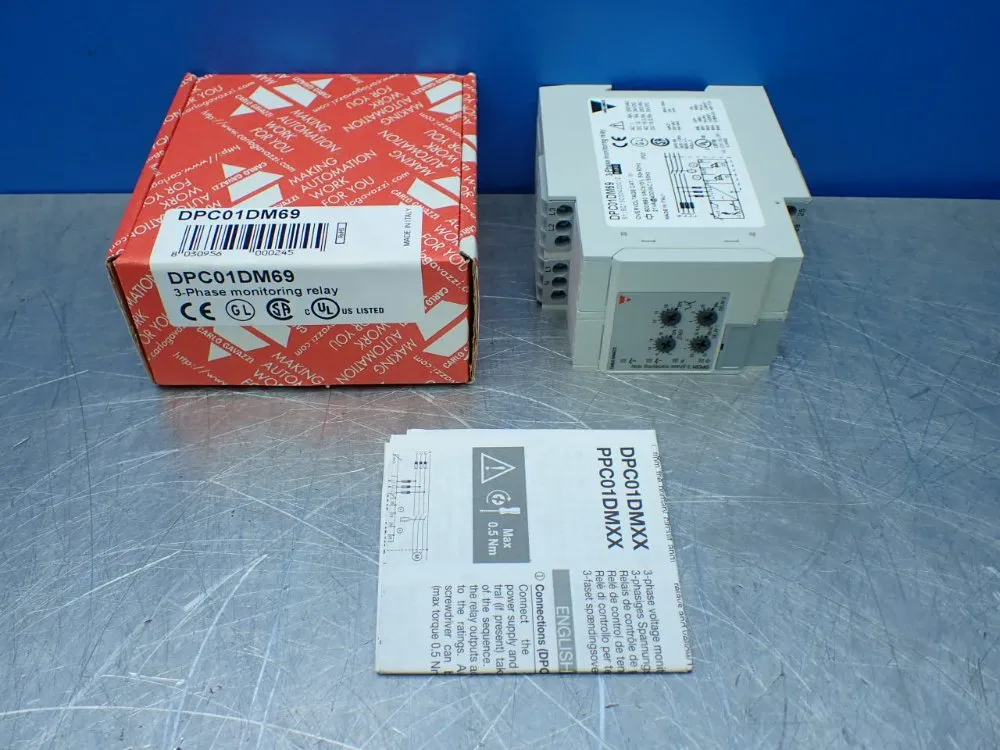 Carlo Gavazzi 3-phase Monitoring Relay - Dpc01dm69