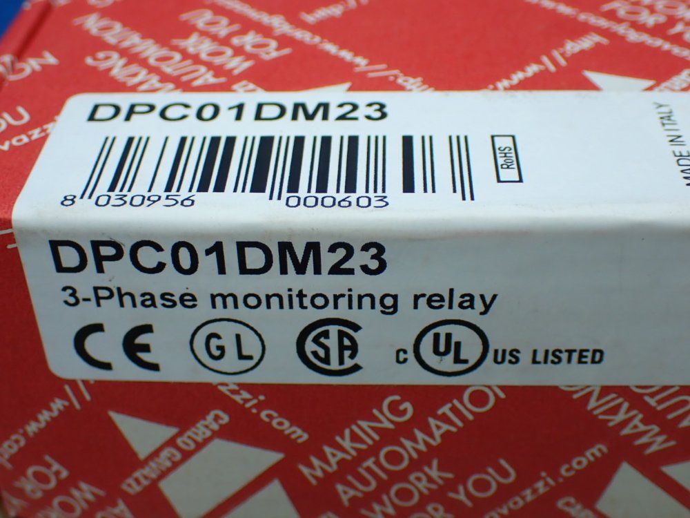 Carlo Gavazzi 3-phase Monitoring Relay - Dpc01dm23