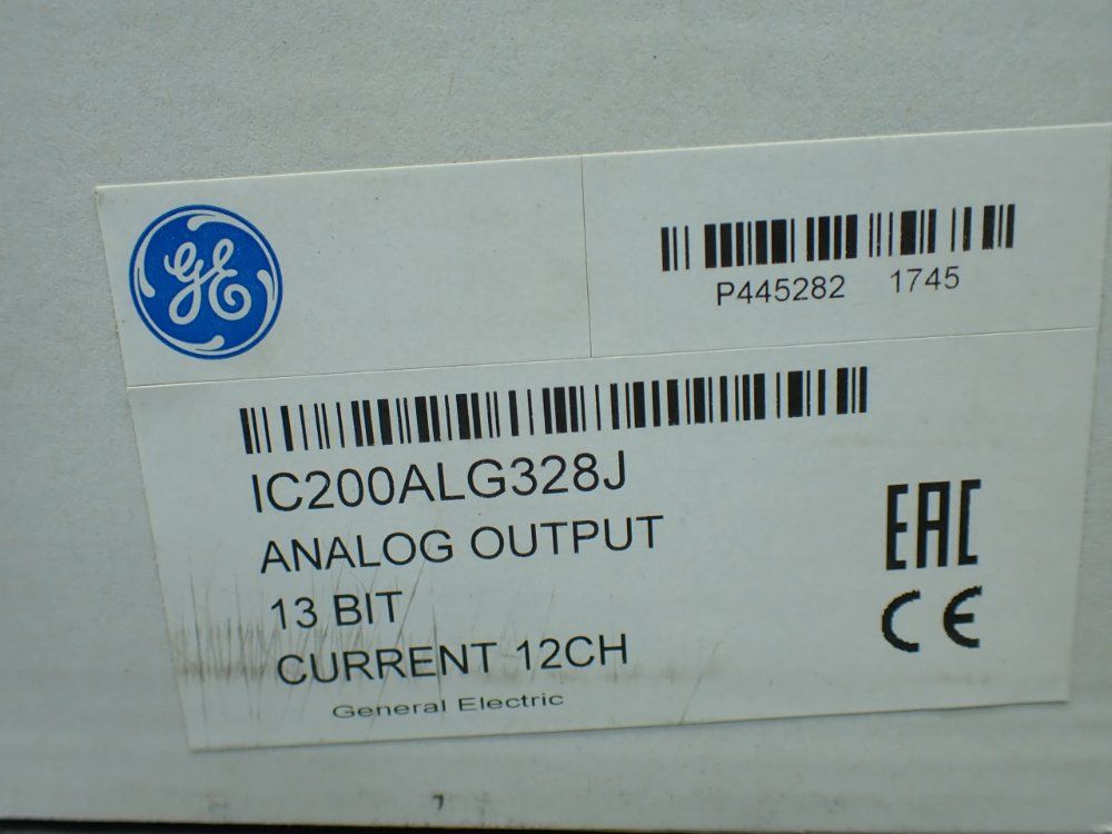 Ge Versamax Analog Output Module - Ic200alg328j