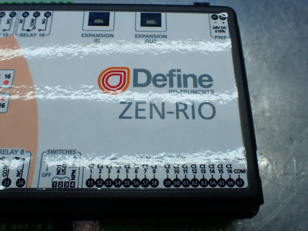 Define Relay I/o Expansion For Zen-16 - Zen-rio