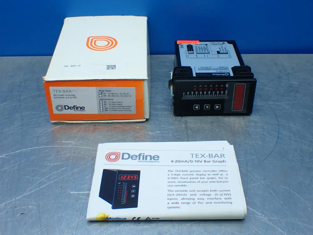 Define Bar Graph Controller. - Tex-bar-lv