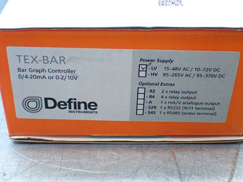 Define Bar Graph Controller. - Tex-bar-lv