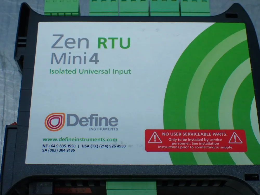 Define Isolated Universal Input Module - Zen Rtu Mini 4