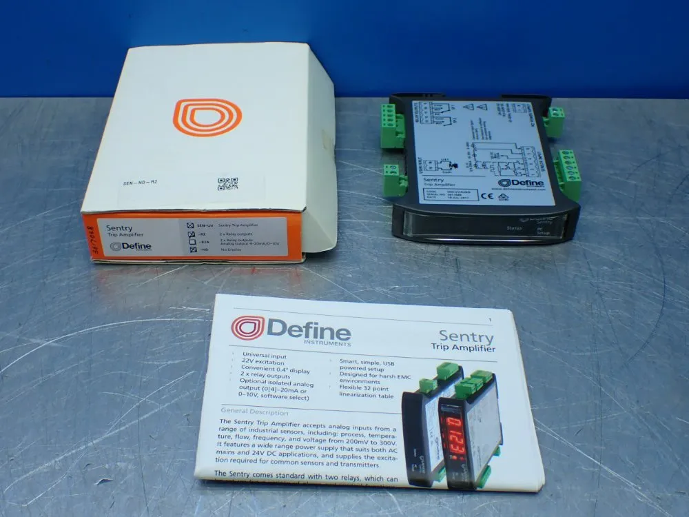 Define Sentry Trip Amplifier Unit. - Sen-uv-r2nd