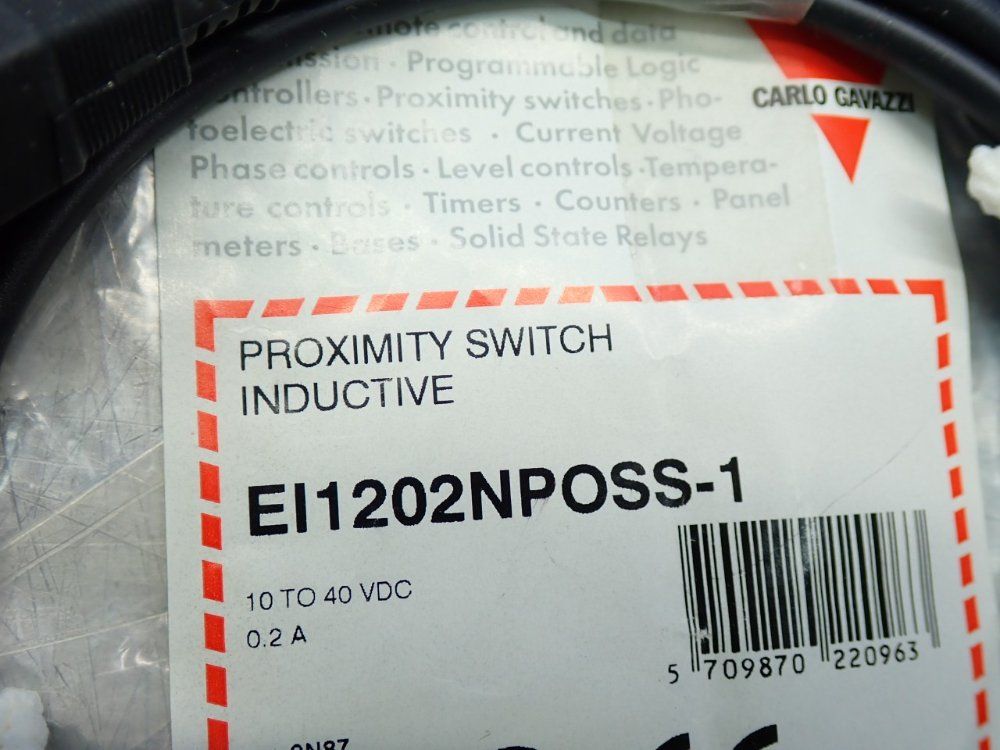Carlo Gavazzi Inductive Proximity Sensor - Ei1202nposs-1