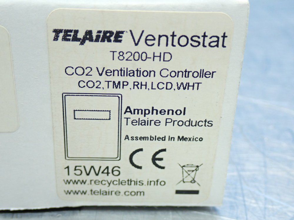 Telaire C02 Ventilation Controller - T8200-hd