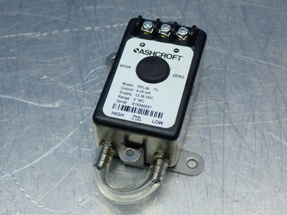 Ashcroft Differential Pressure Transducer - Rxldp