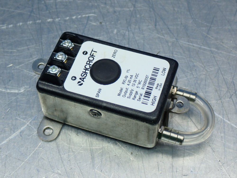 Ashcroft Differential Pressure Transducer - Rxldp
