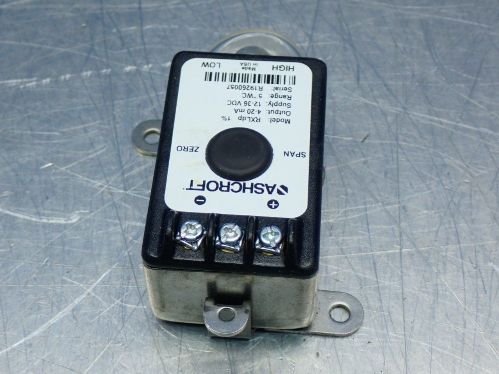 Ashcroft Differential Pressure Transducer - Rxldp