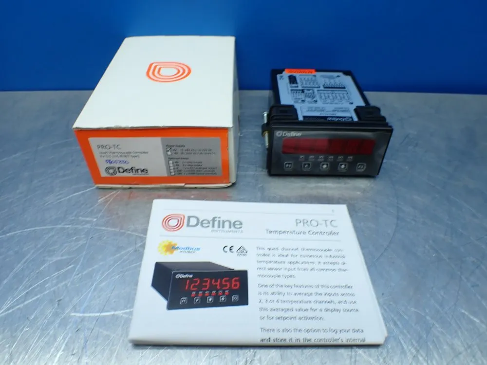 Define Quad Channel Thermocouple Controller - Pro-tc-lv