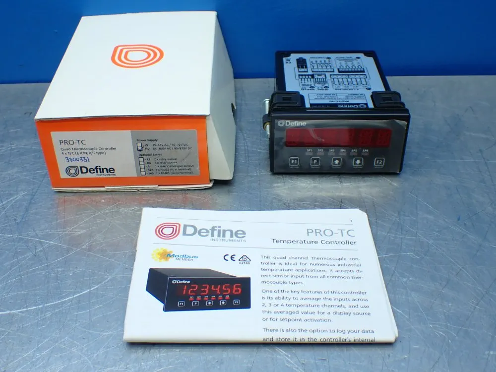 Define Quad Channel Thermocouple Controller - Pro-tc-hv