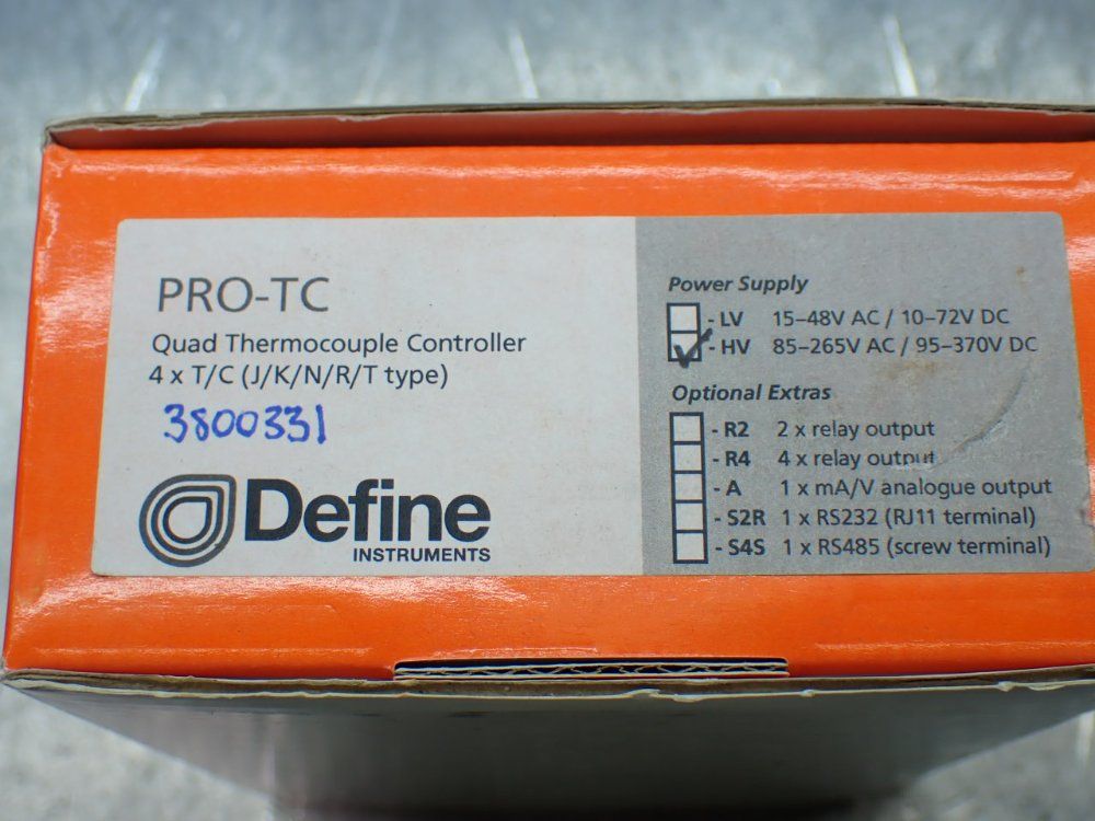 Define Quad Channel Thermocouple Controller - Pro-tc-hv
